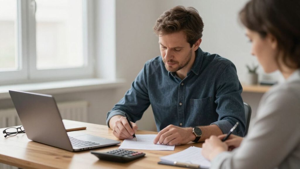 Selbstständige planen ihre Altersvorsorge am Schreibtisch