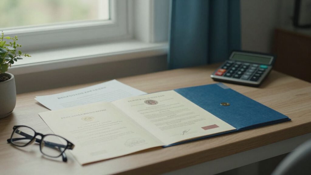 Unterlagen zur Prüfung der Witwenrente